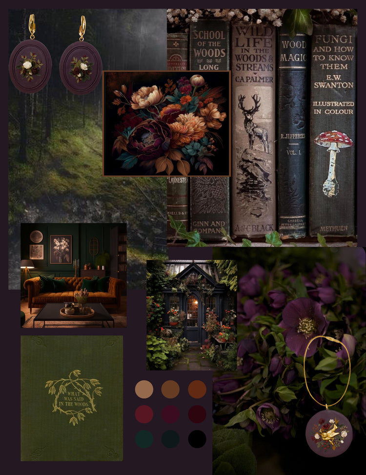 Looking Glass Earrings | Diamond