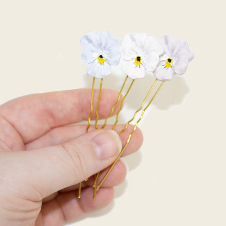 Violet Hair Pin Set | Wild Violet Series