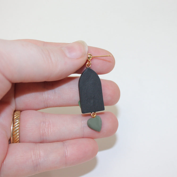 Philodendron Earrings