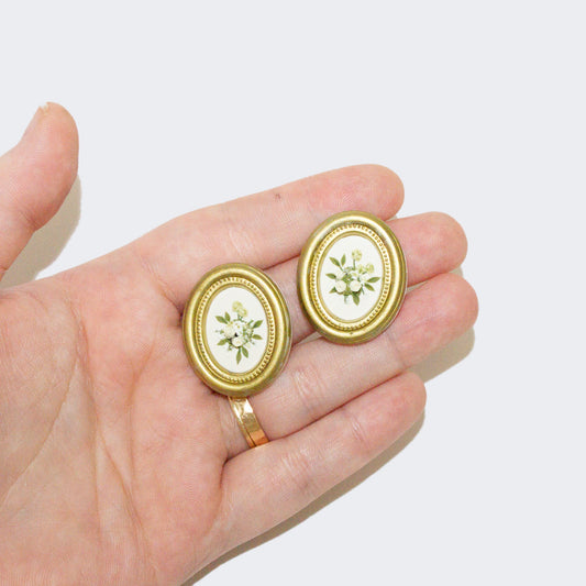 03 - Curated Gardenia Bouquet Earrings | May 2023