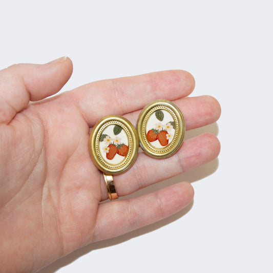 04 - Curated Strawberry Earrings | May 2023