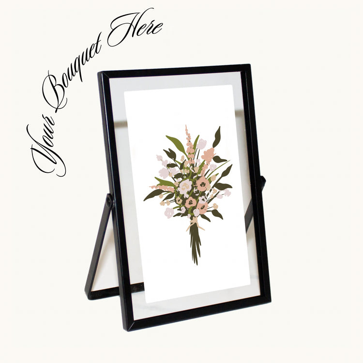 No. 2 Custom Framed Bouquet | Customs July 2024