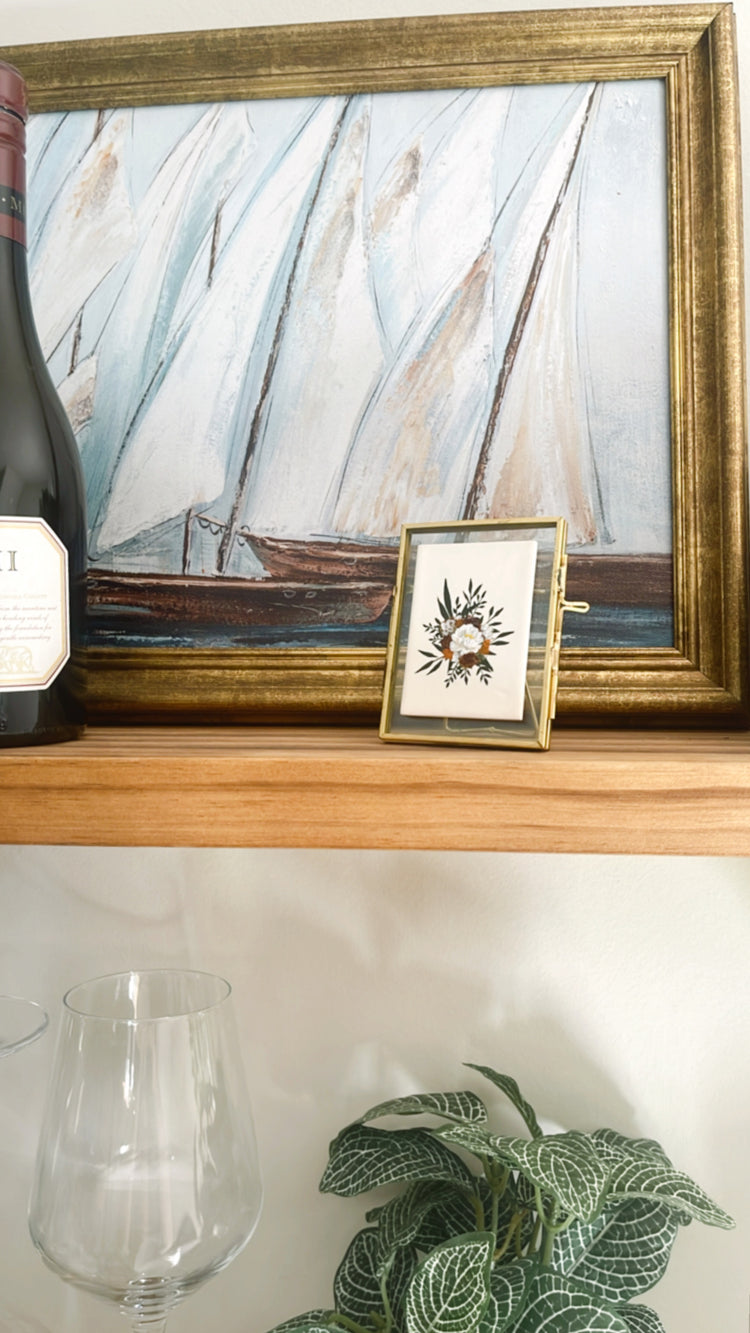 Painted Bouquet Frame | October, 2022