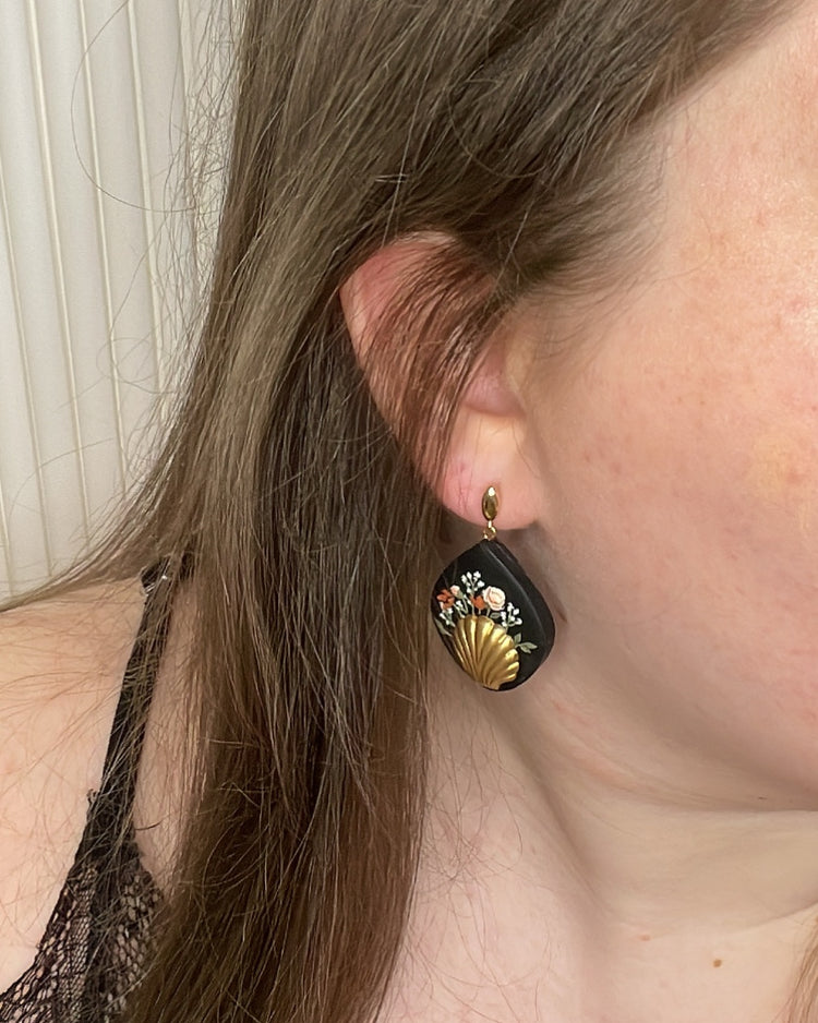 Shell Bouquet Earrings