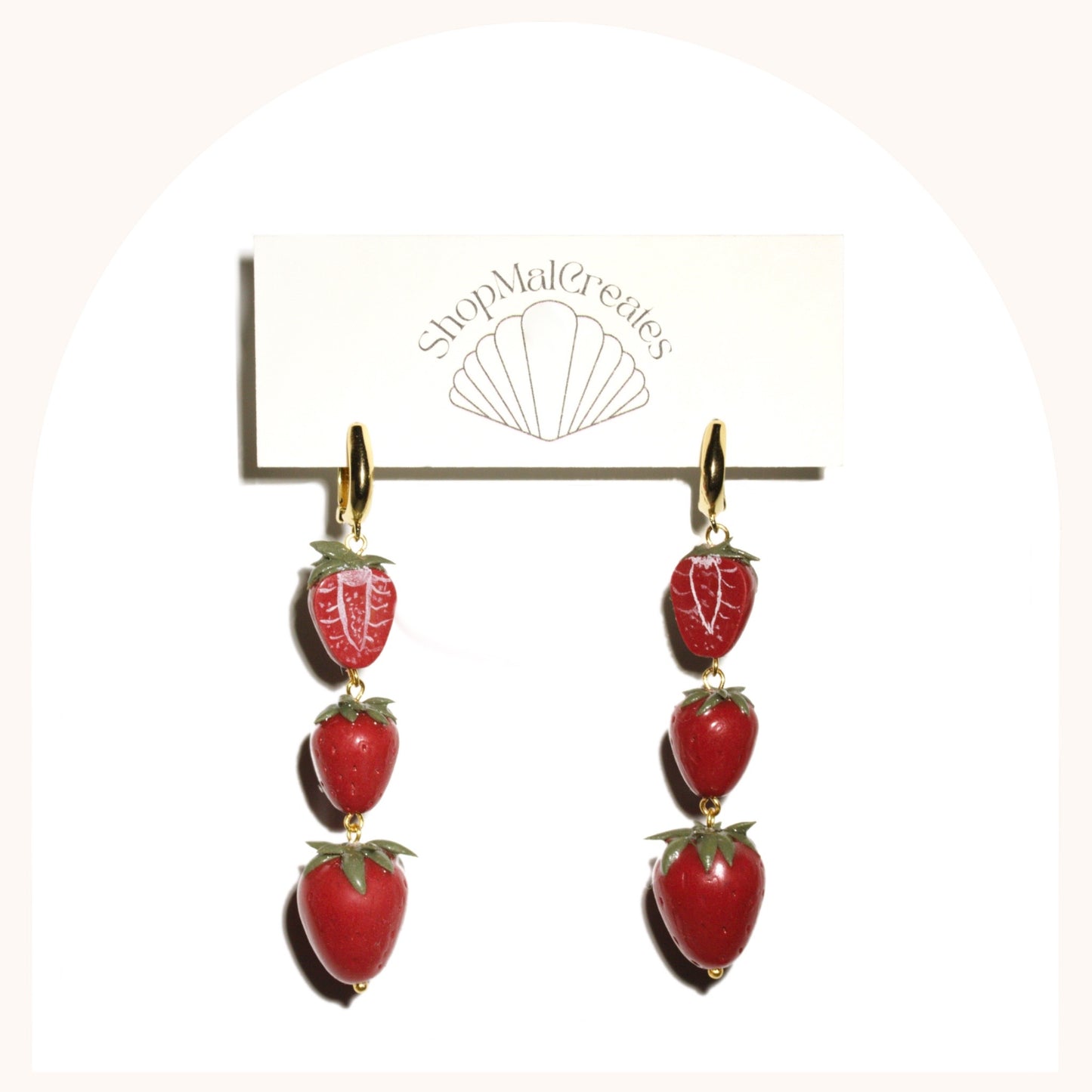 Strawberry Earrings