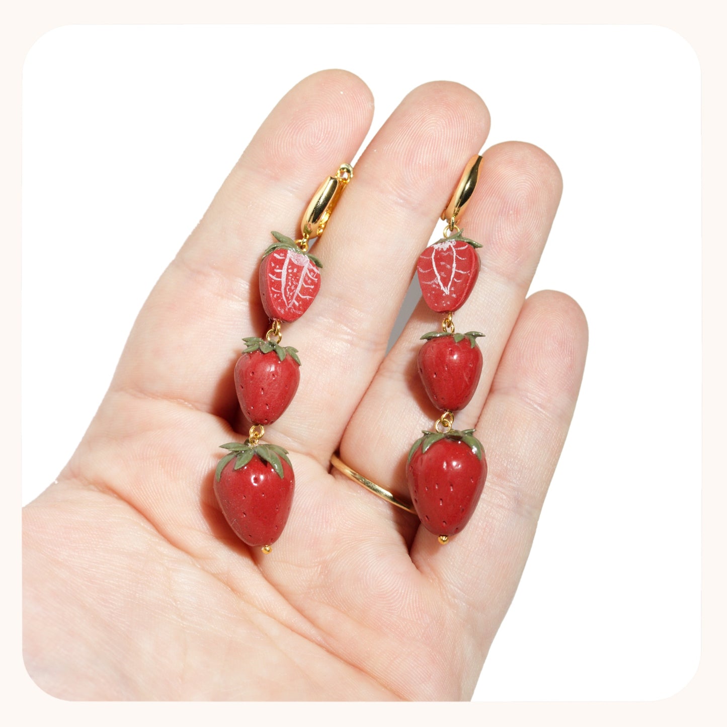 Strawberry Earrings