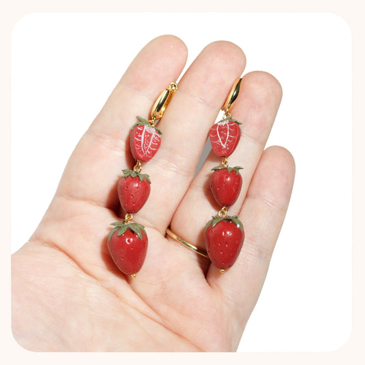Strawberry Earrings