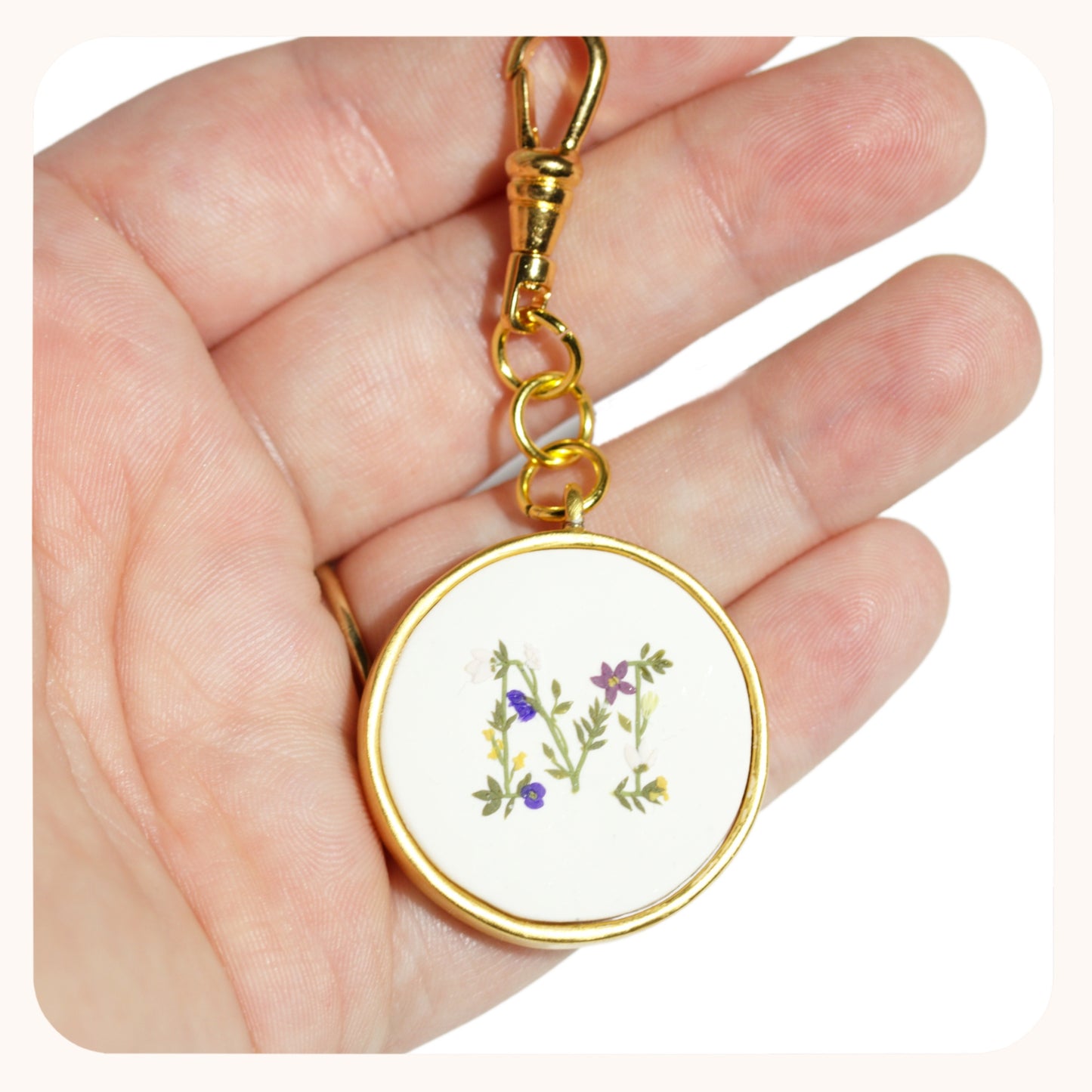 Custom Initial Key Chain
