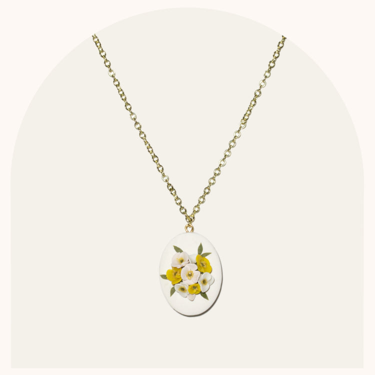 Bouquet Necklace No. 2 | Poppies