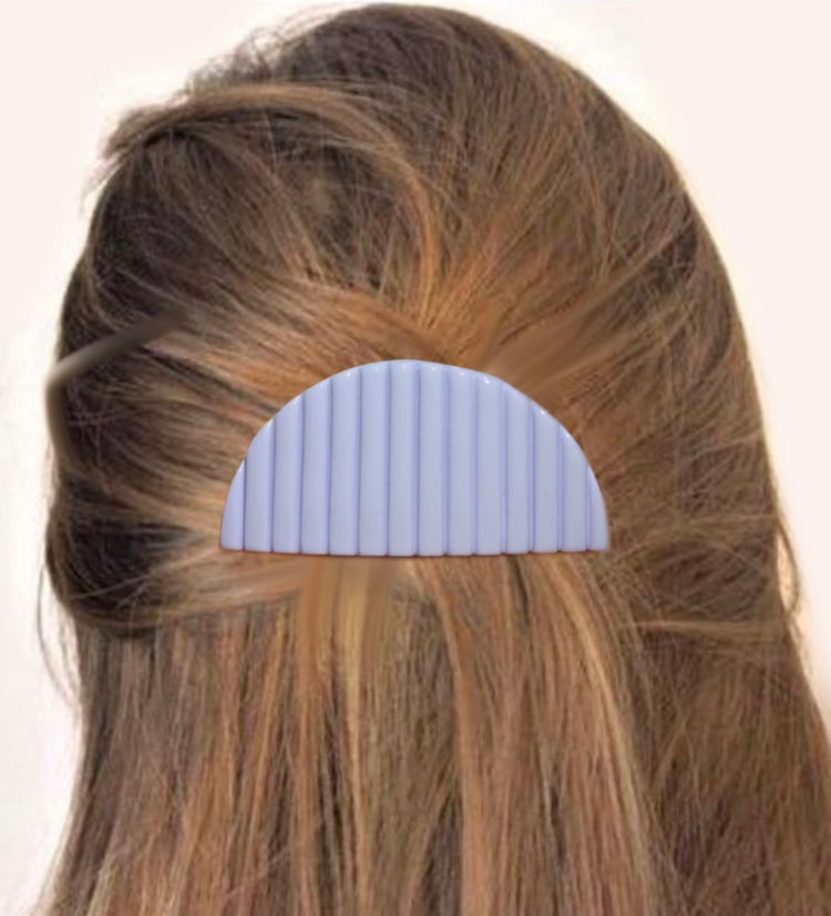 Pine Arch Barrette | Glossy + Matte