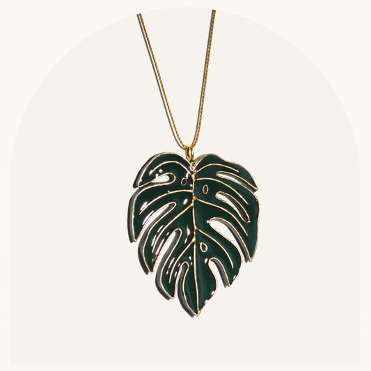 Monstera Leaf Ornament | 2022 Collection