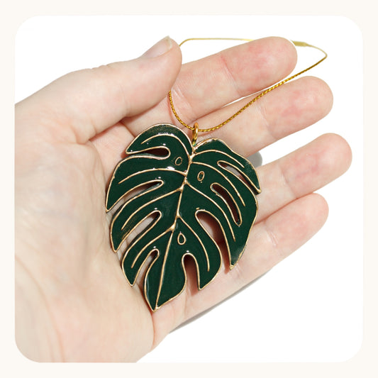 Monstera Leaf Ornament | 2022 Collection