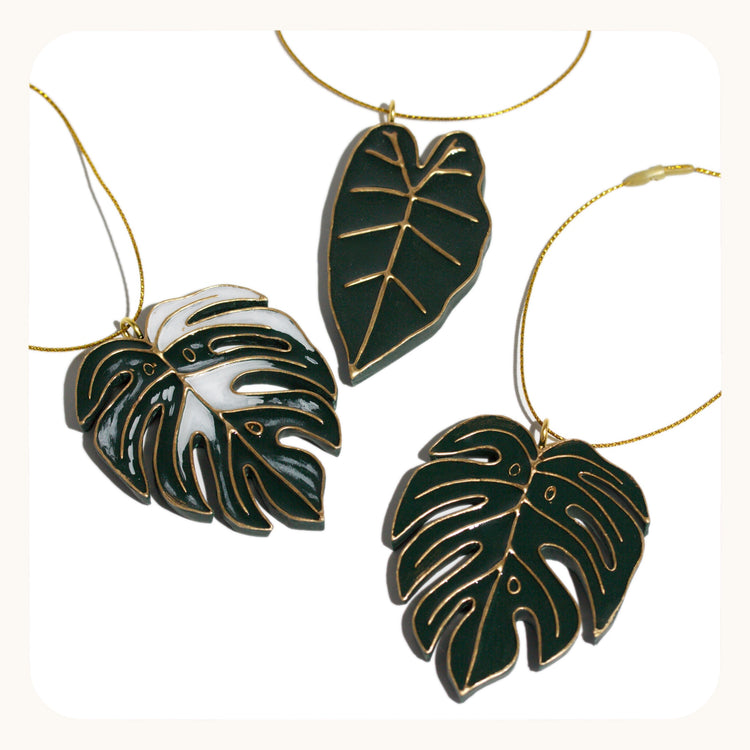 Monstera Leaf Ornament | 2022 Collection