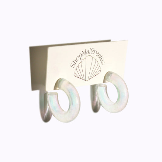 Stardust Hoops