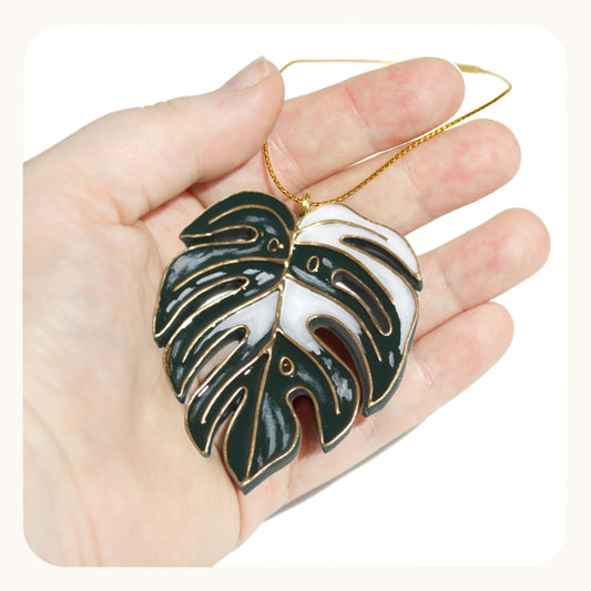 Monstera Albo Ornament | 2022 Collection