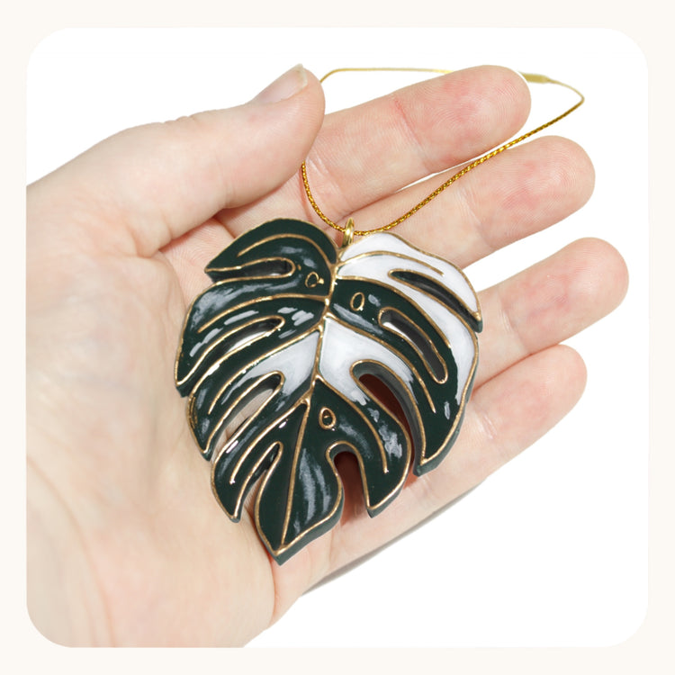 Monstera Albo Ornament | 2022 Collection