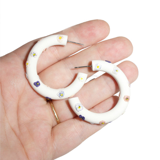 Violet Hoops | Daily Design No.6