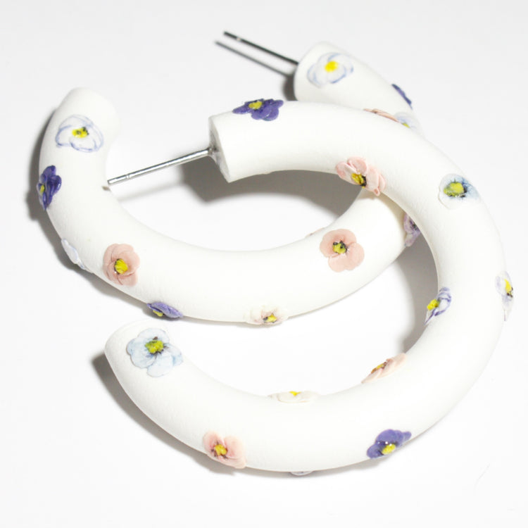 Violet Hoops | Daily Design No.6