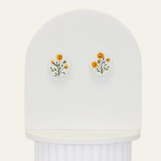 Marigold Stud Earrings