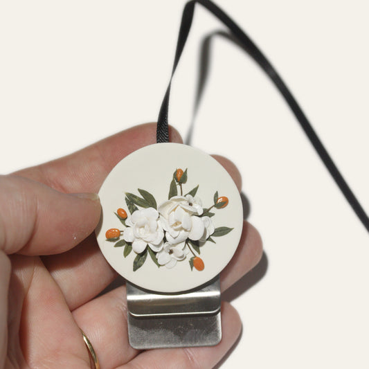 Floral Bookmark | January 2