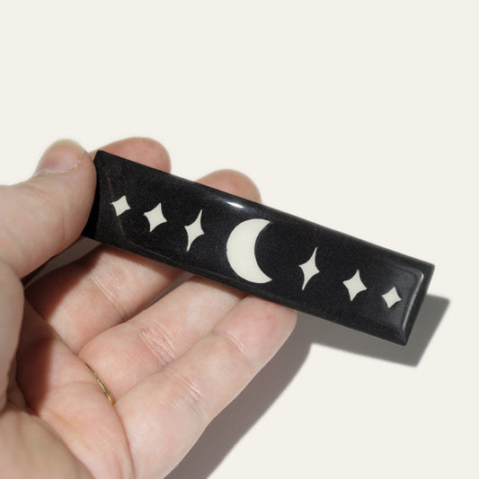 Moon Barrette | January 2