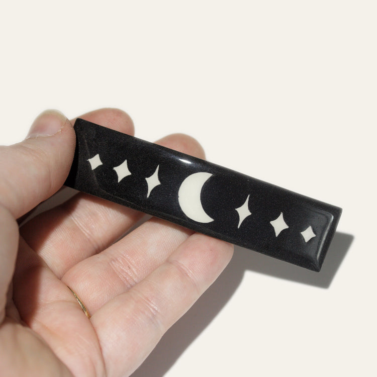 Moon Barrette | January 2