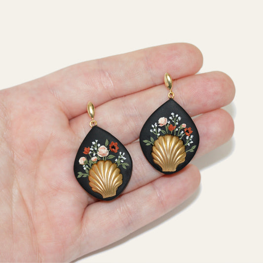 Shell Bouquet Earrings