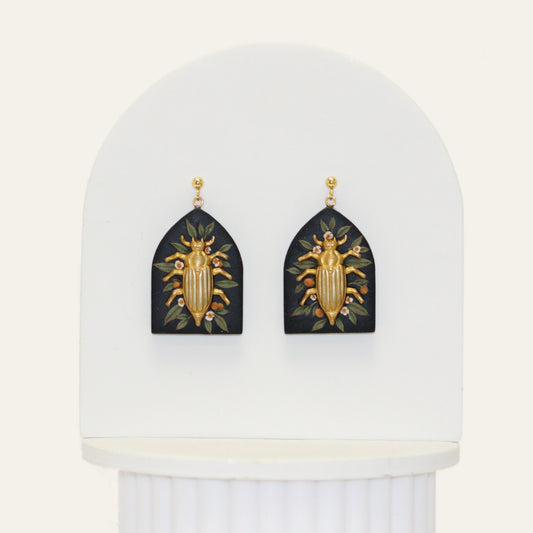 June Bug Bouquet Earrings