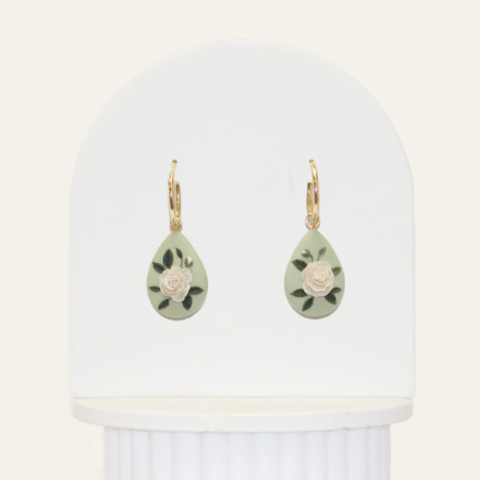 Peony + Sage Earrings