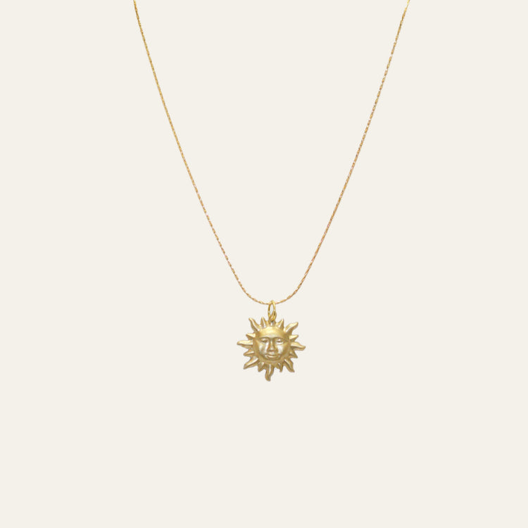 Antique Sun Necklace