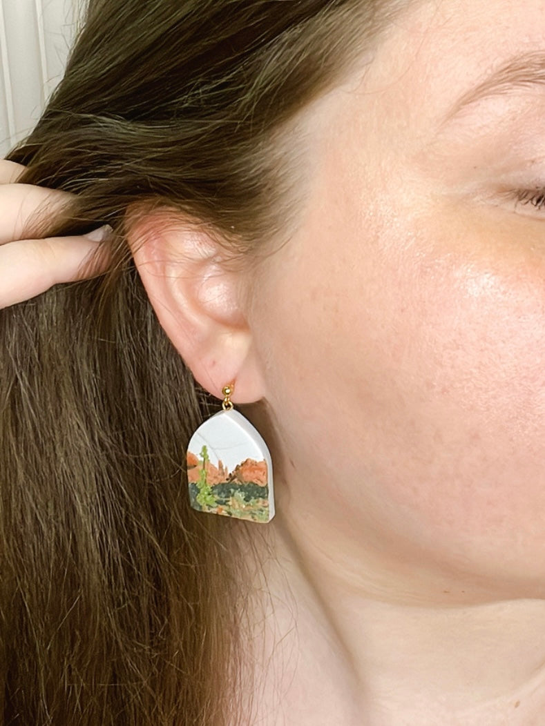Red Rock Earrings | Adventurer Series