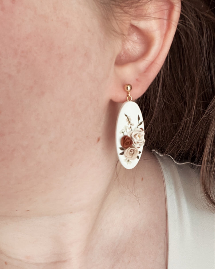 04 | Peony + Foxglove Earrings