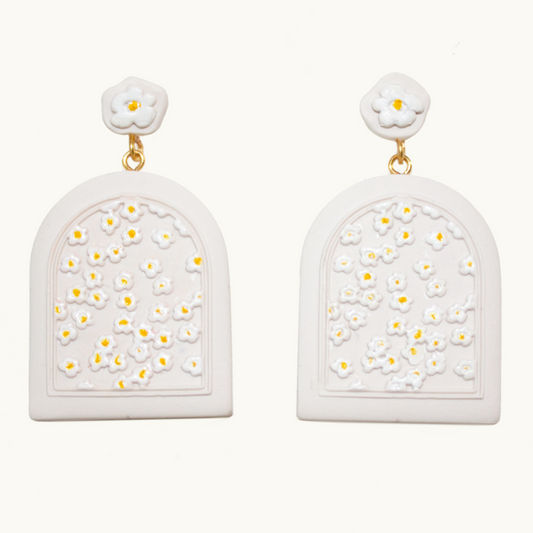 Teeny Tiny Flower Earrings  | June 2024