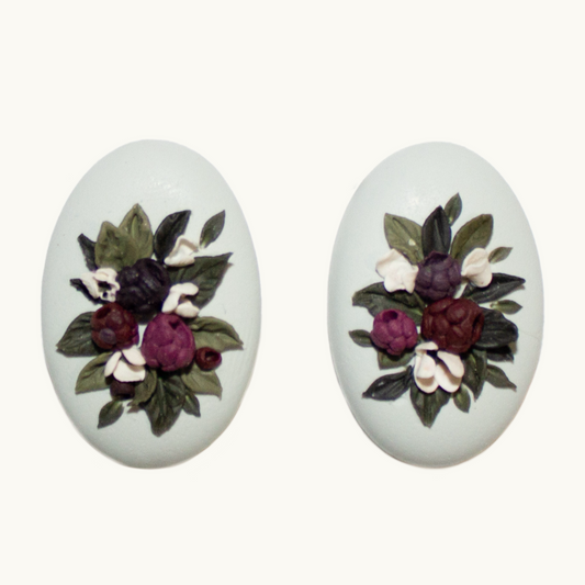 Berry Bouquet Stud Earrings | June 2024