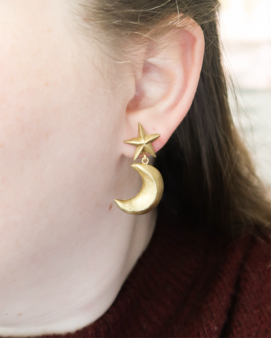 The Moon to My Stars Earrings