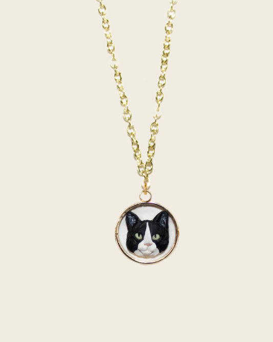 Custom Pet Portrait Necklace