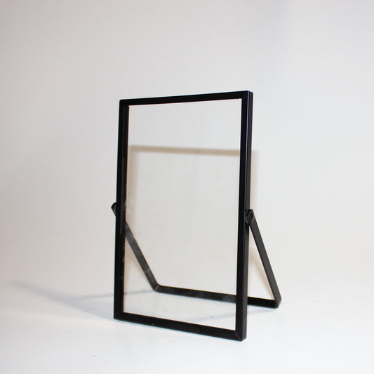 Custom Bouquet Frame | Matte Black Rectangle