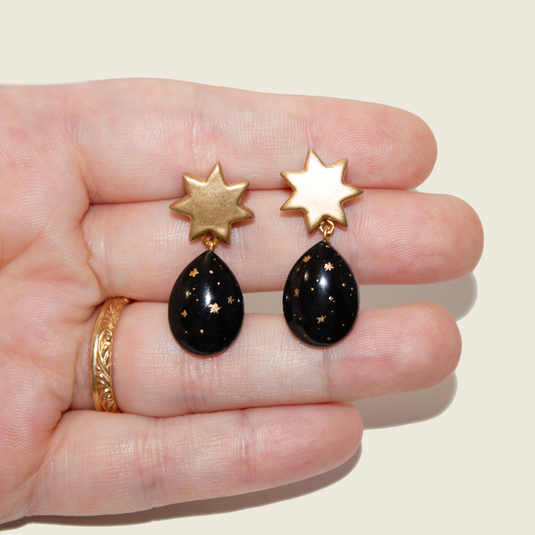 No. 11 | Painted Night Earrings