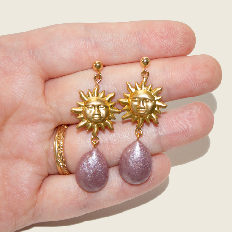 No. 15 | Shimmery Sun Earrings