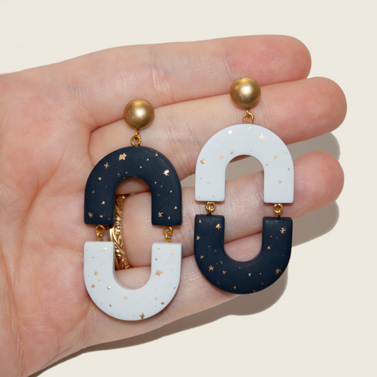 No. 19 | Day/Night Arch Earrings