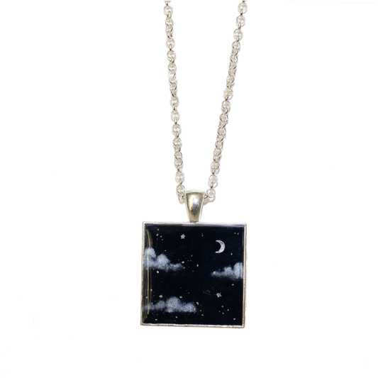 No. 22 | Silver Night Sky Necklace