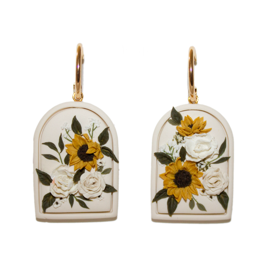 14 | Sunflower Bouquet Earrings