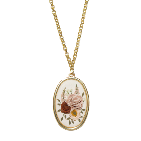 01 | Peony + Foxglove Pendant