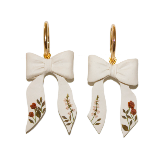 05 | Floral Bow Earrings