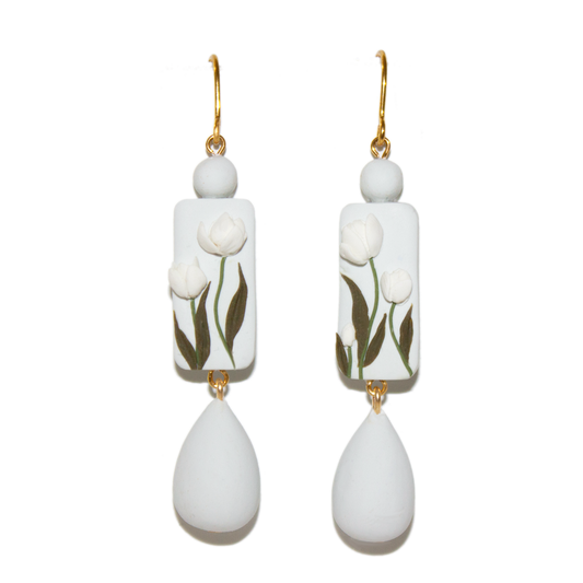 23 | Beaded Tulip Earrings