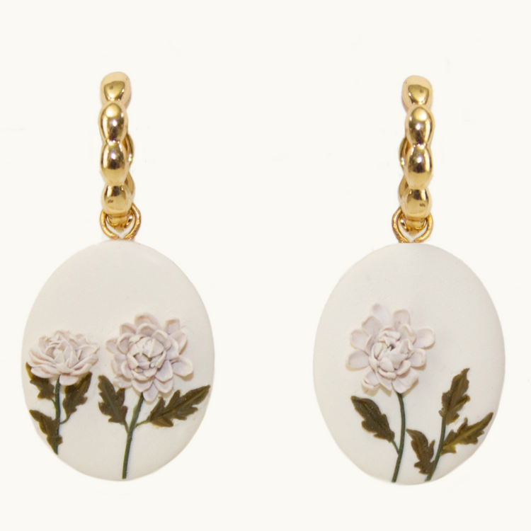 01 | Chrysanthemum Earrings