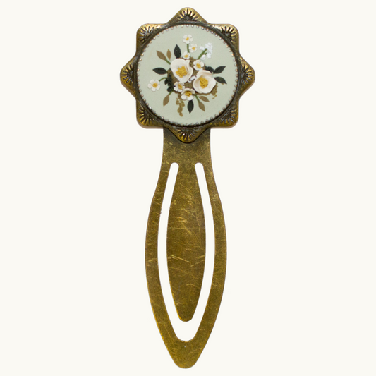 Brass Bouquet Bookmark