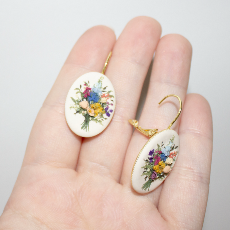 Spring Bouquet Earrings | New Bouquet Style