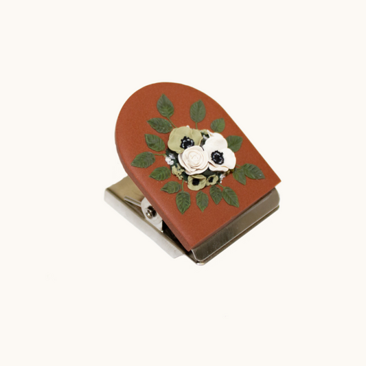 Terracotta Bouquet Picture Clip Magnet
