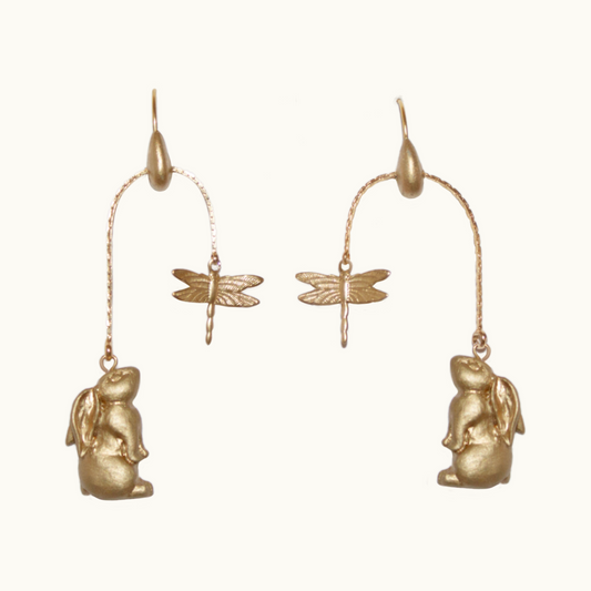 Playful Bunny Earrings